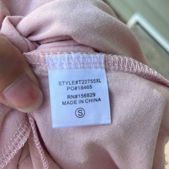 New white birch pink lace trim, sleeveless tap - Picture 10 of 13